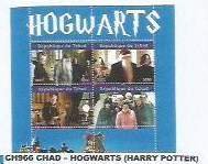 CHAD - 2020 - Hogwarts, Harry Potter - Perf 4v Sheet - Mint Never Hinged