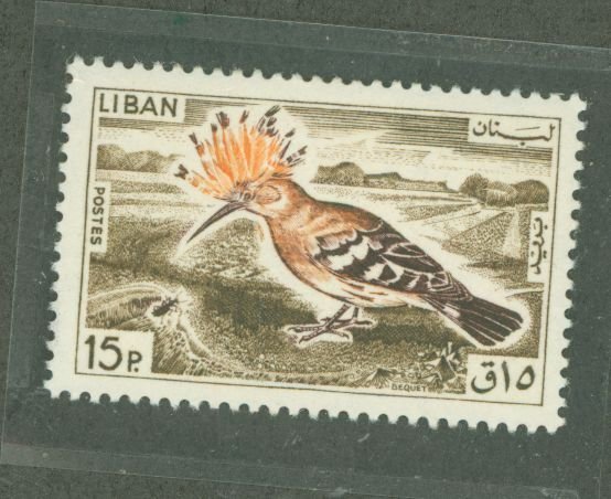Lebanon #436  Single (Bird)