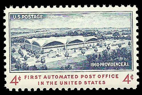 # 1164 MINT NEVER HINGED FIRST AUTOMATED POST OFFICE VF+