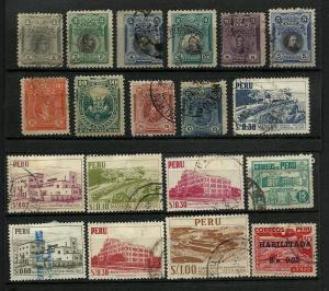 Peru Stamps Used #MP3000