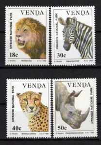 South Africa Venda 205-208 MNH Wildlife Conservation Lions ZAYIX 0424S0072M