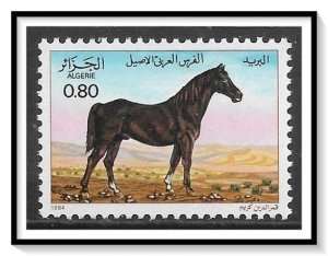 Algeria #743 Brown Stallion MNH