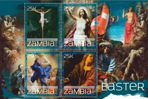 Stamps.  Art, painting, Religion, Easter 2016 1+1 sheets perforated MNH **