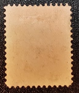 Scott Stamp #71 -1861 30¢ Franklin Orange. Light Brown/Black Cancel. CV $325.00