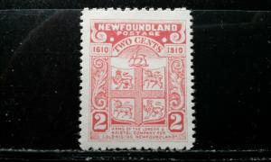  Newfoundland #88a mint hinged e192.3652