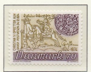 Denmark 1965 Early Issue Fine Mint Hinged 70ore. NW-225527