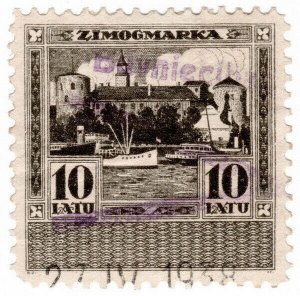 (I.B) Latvia Revenue : Duty Stamp 10L