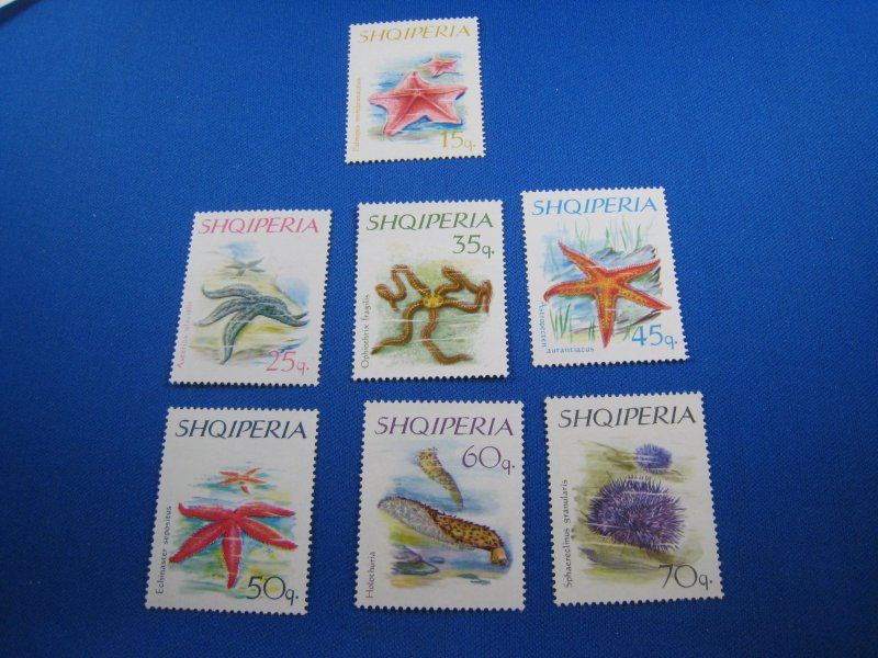 ALBANIA 1966 - SCOTT #  934-940   MNH