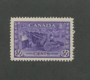 Royal Canadian Munitions Factory 1943 Canada 50c Violet #261 Scott $45