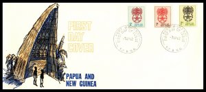 Papua New Guinea 164-166 Malaria U/A FDC