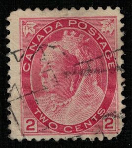 1898 -1902, Queen Victoria, Canada, 2 cent (T-6205)