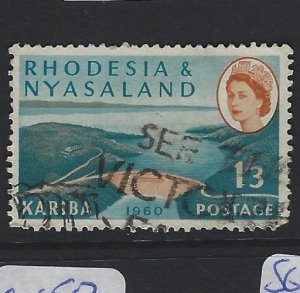 Rhodesia & Nyasaland SG 35 VFU (9gsf)