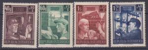 Austria #B273-76 MNH VF CV $66.00 (A7646)