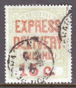 Mauritius - Scott #E4 - Used - SCV $6.00