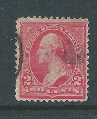 Scott # 279B TY4 carmine USED