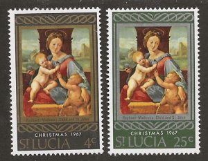 ST. LUCIA   SC #   227 - 8  MNH