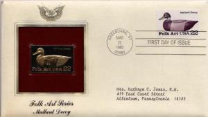 United States, First Day Cover, Art, Birds