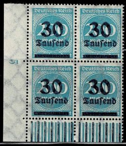 Germany 1923,Sc.#249 MNH, rotary printing Margin 2'9'2/1'5...