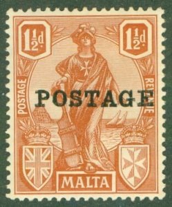 MALTA 119 MNH BIN $1.40