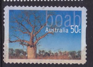 Australia -2005 Aust Trees Boab Tree used 50c 