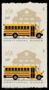 US #5741 School Bus Coil Pair; MNH