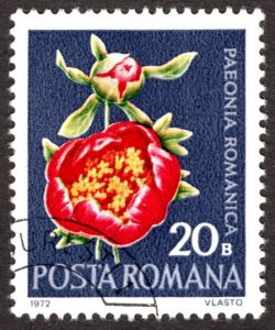 1972, Romania 20b, Used, Sc 2331