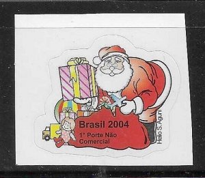 Brazil 2004 Christmas Santa Claus Self Adhesive Sc 2947 MNH A1037