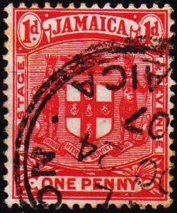Jamaica. 1906 1d S.G.40 Fine Used
