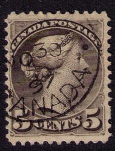 Canada  # 42 Used   VF  CDS  Cat $ 6