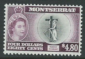 Montserrat SG 149a Mint Very Light Hinge