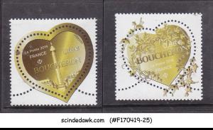 FRANCE - 2019 BOUCHERON HEARTS - 2V - MINT NH