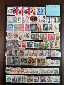 Poland mix #2 - mixed condition  - a page full for a super low price!