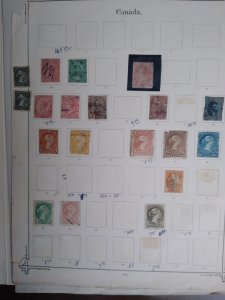 collection on pages Canada old time collection very mied condition CV $4100