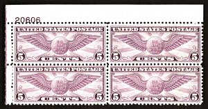 U.S. #C12 MINT PL# Block OG NH 