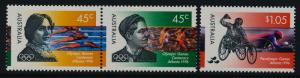 Australia 1541a,2 MNH Olympic Games, Swimming, Paralympics, Cycling