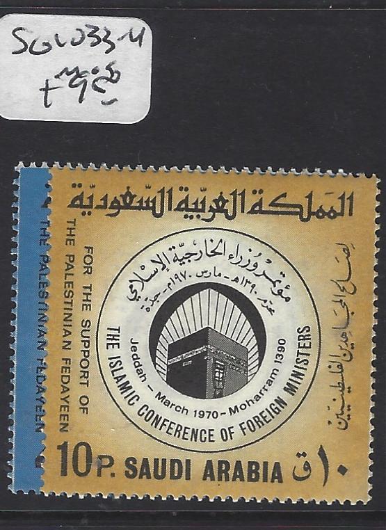 SAUDI ARABIA (P0102B)  FOREI8GN MINISTERS SG 1033-4   MOG