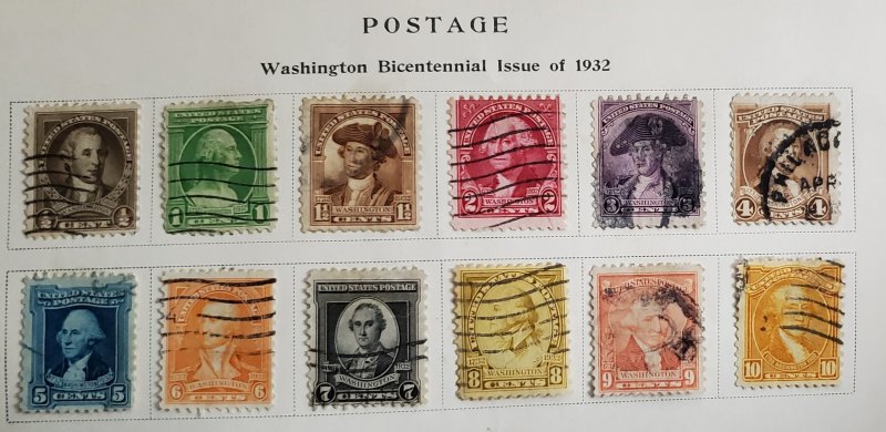 US 704-15, 1932 Washington Bicentennial