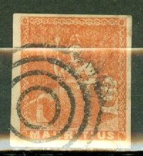 JN: Mauritius 10 used CV $125