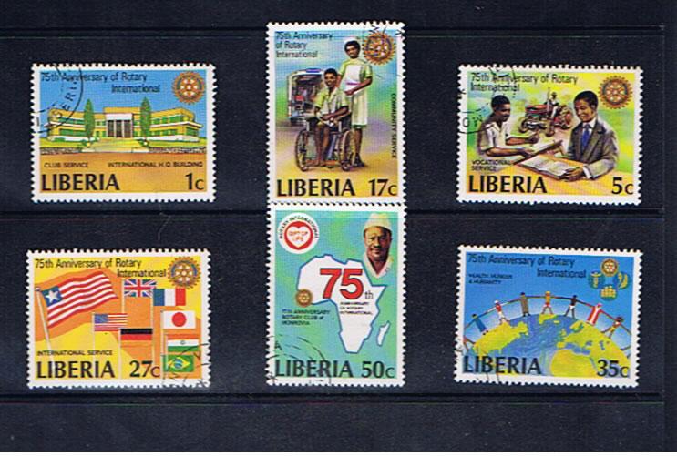 LIBERIA  ROTARY INTERNATIONAL 75th ANNIVERSARY