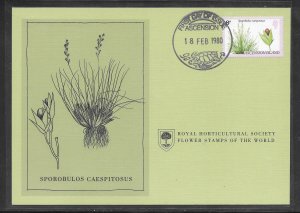 Just Fun Cover Ascension #253 FDC Royal Horticultural Society. (my5414)