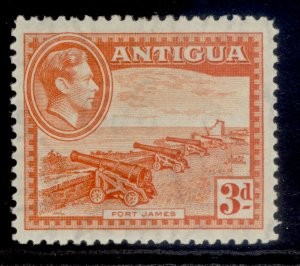 ANTIGUA GVI SG103, 3d orange, M MINT.