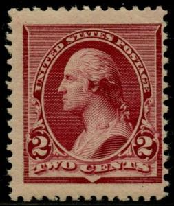 #219D VF+ OG NH WIDE MARGINS 3 SIDES WITH APS CERT CV $600.00 BQ3085