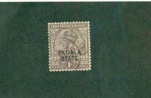 PATIALA INDIAN STATE 53 USED BIN $1.00