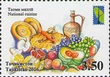 TADZHIKISTAN - 2016 - RSS National Cuisine - Perf Single Stamp - MNH