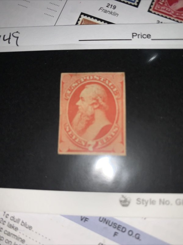 INSTAMPS US Postage Scott # 149 Unused