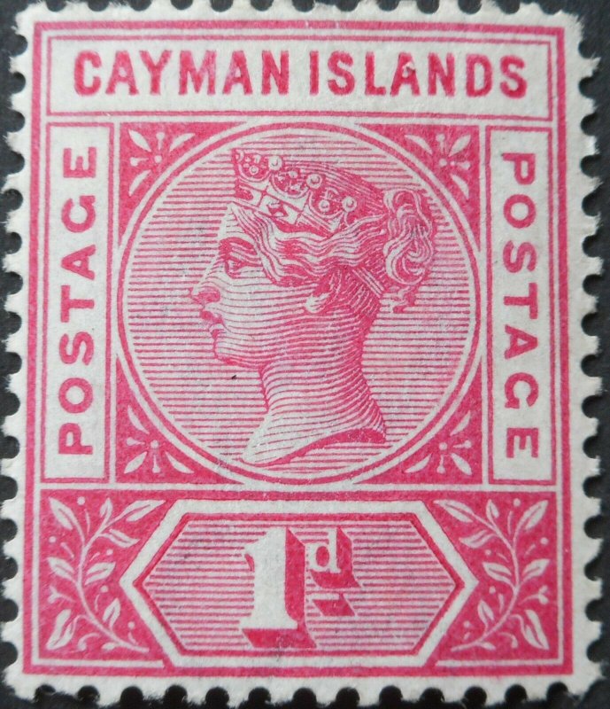 Cayman Islands 1900 QV One Penny SG 2 mint