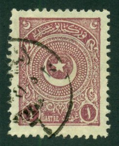 Turkey 1924 #607b U SCV(2018) = $0.25