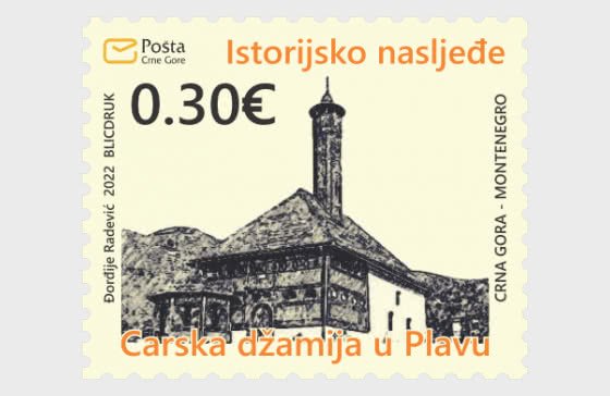 Montenegro - Postfris/MNH - Complete set Historical Heritage 2022