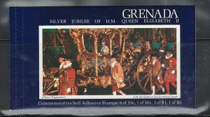 GRENADA 1977  Q. ELIZABETH SILVER JUBILEE BOOKLET; SHIPPING $1.90 TO USA
