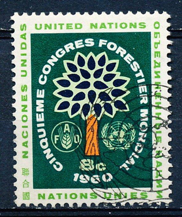 United Nations - New York #82 Single Used